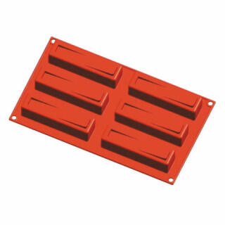 Форма силиконовая P.L. Proff Cuisine Прямоугольник 6 ячеек 125*30 мм, h 35 мм (30*17,5 см)