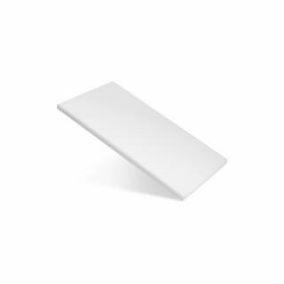 мки 1715 Доска разделочная 250х150х10 мм белый пластик